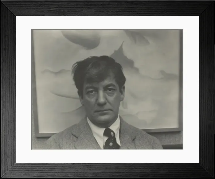 Framed Print : Sherwood Anderson, 1923. Creator: Alfred Stieglitz Framed Print : Sherwood Anderson, 1923. Creator: Alfred Stieglitz