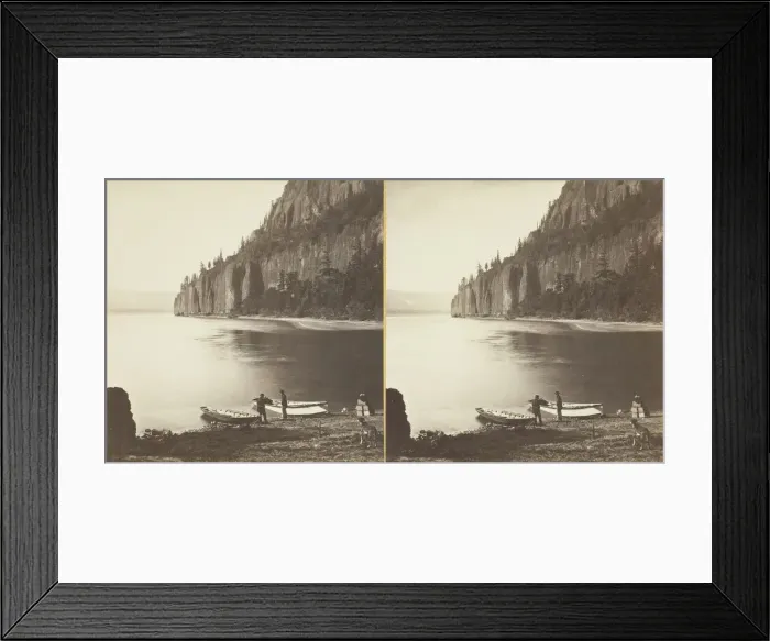 Framed Print : Cape Horn, Columbia River, 1867. Creator: Carleton Emmons Watkins Framed Print : Cape Horn, Columbia River, 1867. Creator: Carleton Emmons Watkins