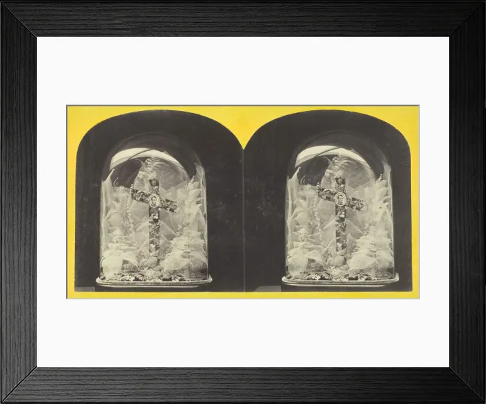 Framed Print : Lincoln Memorial. Dissected Leaves. 1860 / 69. Creator: Anthony & Company Framed Print : Lincoln Memorial. Dissected Leaves. 1860 / 69. Creator: Anthony & Company