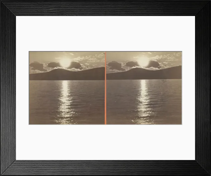 Framed Print : Lake Tahoe, from the Warm Springs, 1878 / 82. Creator: Carleton Emmons Watkins Framed Print : Lake Tahoe, from the Warm Springs, 1878 / 82. Creator: Carleton Emmons Watkins
