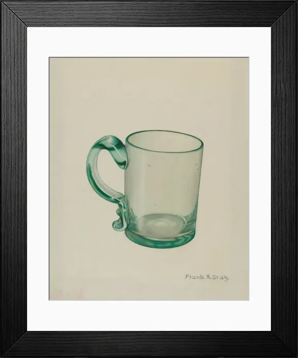 Framed Print : Mug, c. 1939. Creator: Frank Gray Framed Print : Mug, c. 1939. Creator: Frank Gray