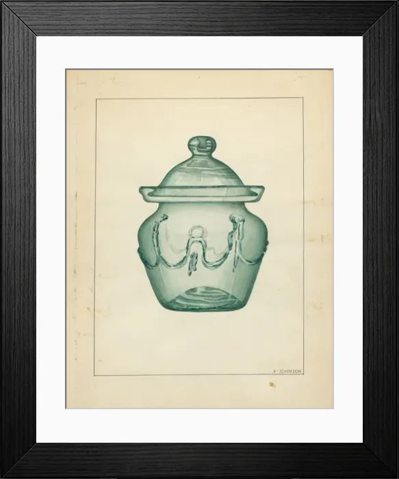Framed Print : Sugar Bowl, c. 1940. Creator: Philip Johnson Framed Print : Sugar Bowl, c. 1940. Creator: Philip Johnson