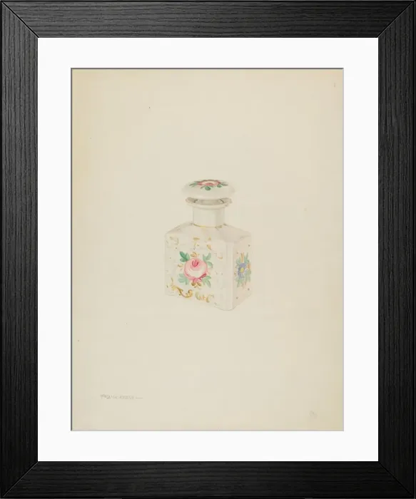 Framed Print : Potpourri Jar, c. 1940. Creator: Frank M Keane Framed Print : Potpourri Jar, c. 1940. Creator: Frank M Keane