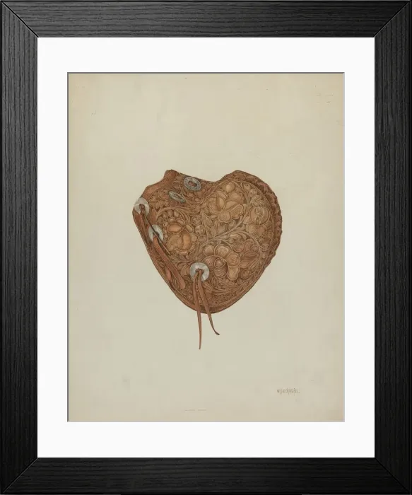 Framed Print : Stirrup, c. 1939. Creator: William Kieckhofel Framed Print : Stirrup, c. 1939. Creator: William Kieckhofel