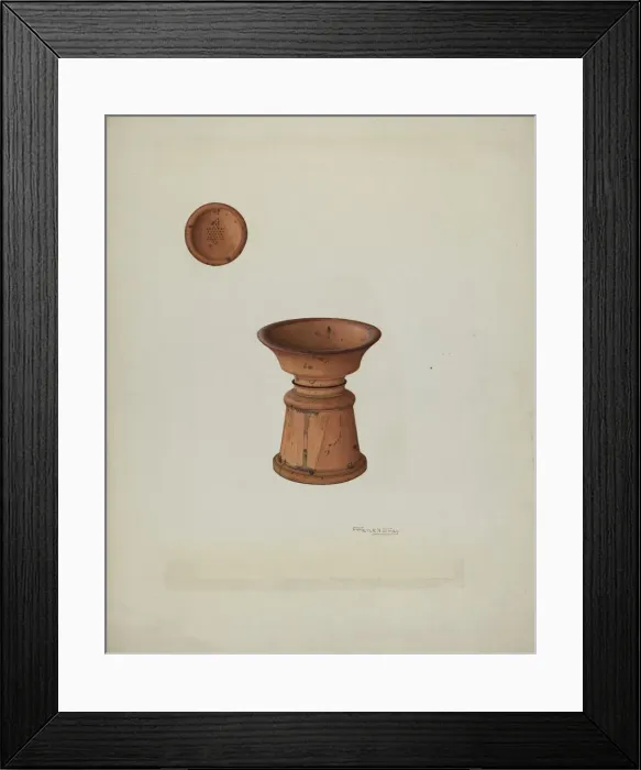 Framed Print : Ink Sander, c. 1940. Creator: Frank Gray Framed Print : Ink Sander, c. 1940. Creator: Frank Gray