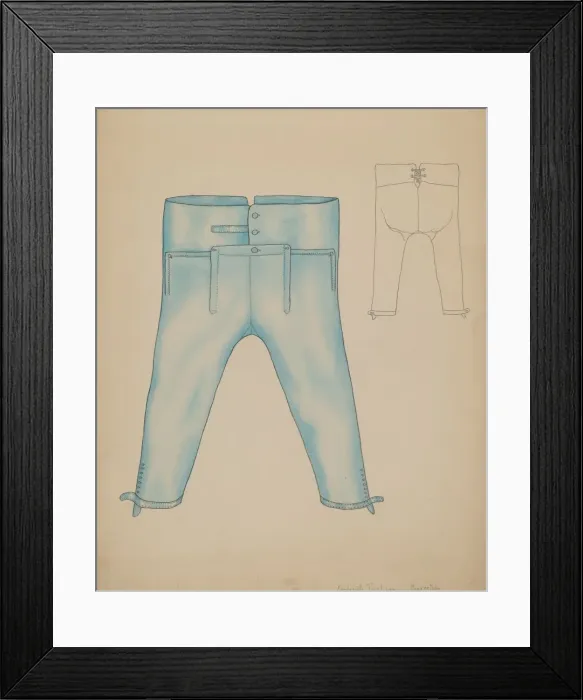 Framed Print : Knee Pants, c. 1936. Creator: Frederick Jackson Framed Print : Knee Pants, c. 1936. Creator: Frederick Jackson