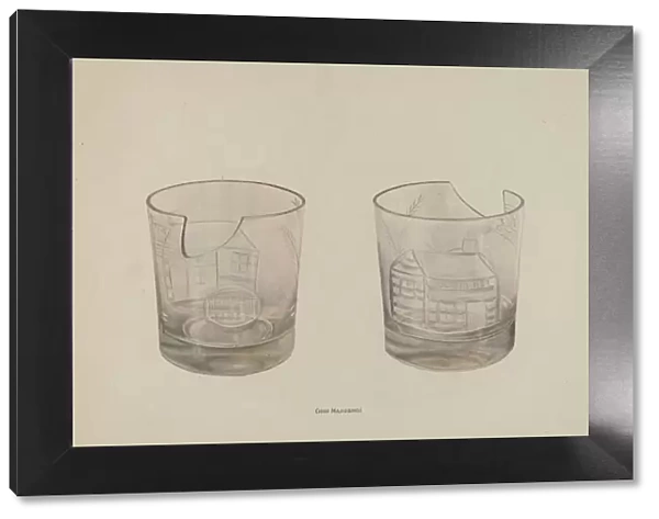 Whiskey Glass, c. 1941. Creator: Chris Makrenos