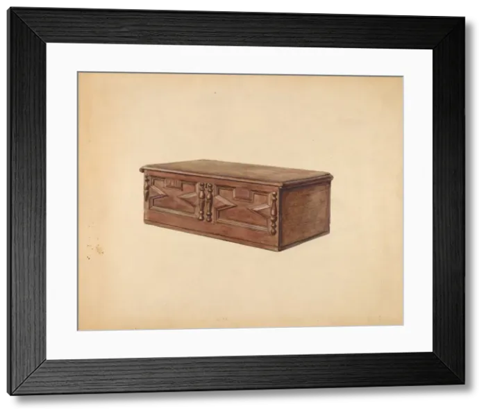 Framed Print : Bible Box, c. 1936. Creator: Bernard Gussow Framed Print : Bible Box, c. 1936. Creator: Bernard Gussow