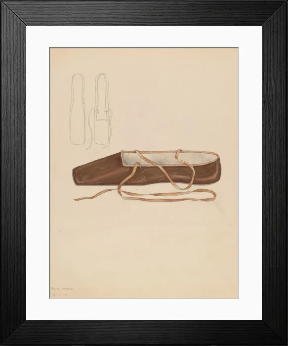 Framed Print : Slipper, c. 1936. Creator: Melita Hofmann Framed Print : Slipper, c. 1936. Creator: Melita Hofmann