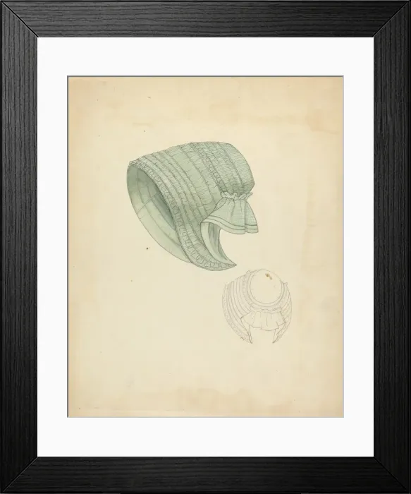 Framed Print : Bonnet, 1935 / 1942. Creator: Dorothy Gernon Framed Print : Bonnet, 1935 / 1942. Creator: Dorothy Gernon