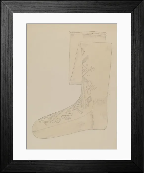 Framed Print : Stockings, c. 1936. Creator: Melita Hofmann Framed Print : Stockings, c. 1936. Creator: Melita Hofmann