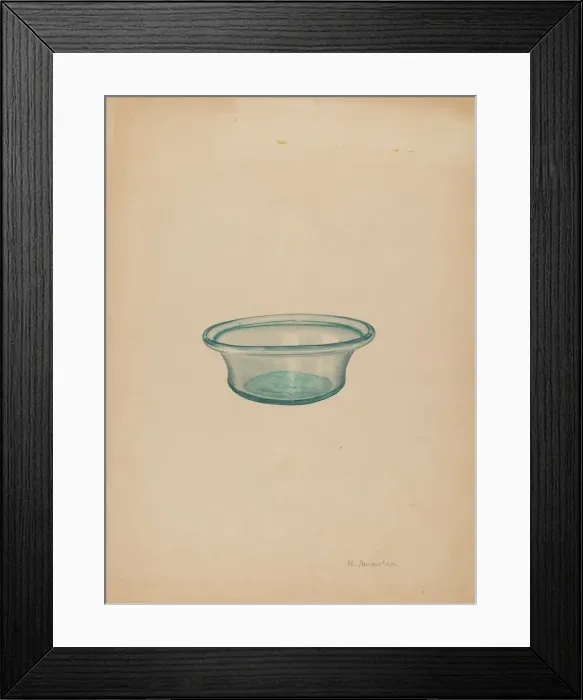 Framed Print : Bowl, 1935 / 1942. Creator: Nicholas Amantea Framed Print : Bowl, 1935 / 1942. Creator: Nicholas Amantea
