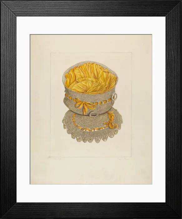 Framed Print : Collar & Cuff Box, 1935 / 1942. Creator: Frank J Mace Framed Print : Collar & Cuff Box, 1935 / 1942. Creator: Frank J Mace