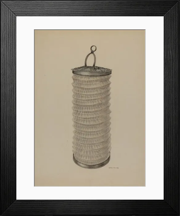 Framed Print : Lantern, 1938. Creator: Edith Miller Framed Print : Lantern, 1938. Creator: Edith Miller