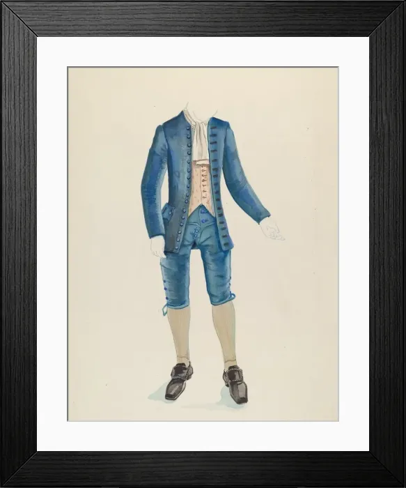 Framed Print : Boys Suit, c. 1937. Creator: Gwyneth King Framed Print : Boys Suit, c. 1937. Creator: Gwyneth King