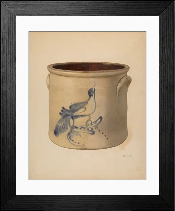 Framed Print : Crock, c. 1939. Creator: Nicholas Amantea Framed Print : Crock, c. 1939. Creator: Nicholas Amantea