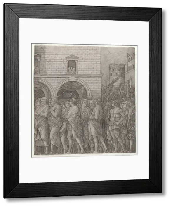 Framed Print : The Triumph of Caesar: the senators, 1470-1525. 1470-1525 Framed Print : The Triumph of Caesar: the senators, 1470-1525. 1470-1525
