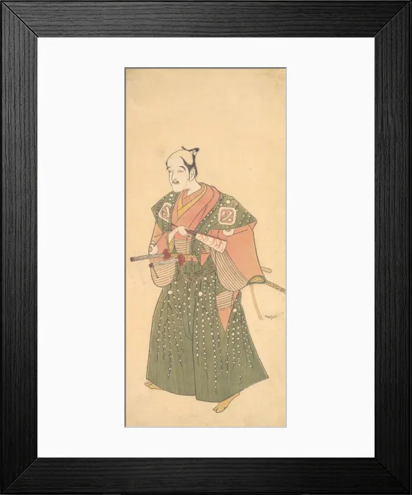 Framed Print : Arashi Otohachi I, 1768 or 1769. Creator: Shunsho
