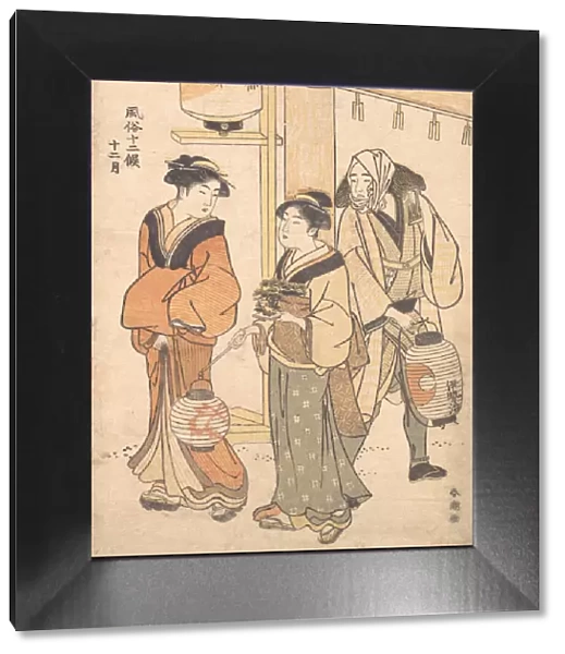 The Twelfth Month: December, 1780-1795. Creator: Katsukawa Shuncho
