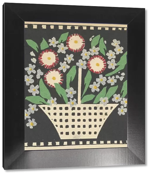 Basket of Flowers, 1907. Creator: Leopoldine Kolbe