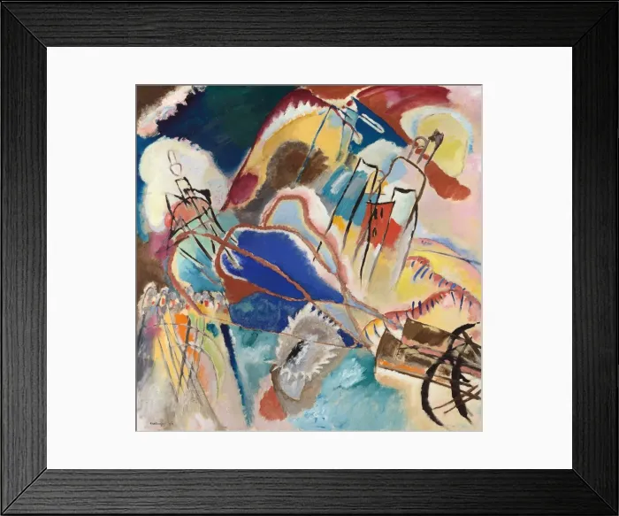 Framed Print : Improvisation No. 30 (Cannons), 1913. Creator: Vassily Kandinsky Framed Print : Improvisation No. 30 (Cannons), 1913. Creator: Vassily Kandinsky