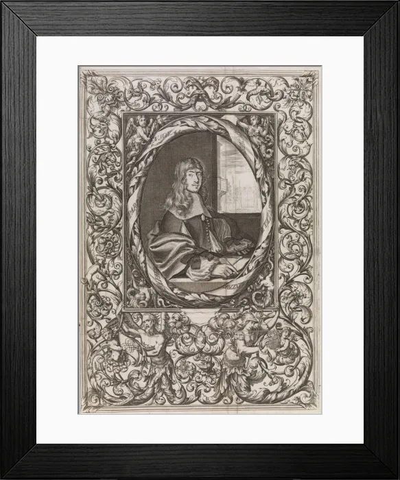 Framed Print : Diverses Pieces de Serruriers, page 2 (recto), ca. 1663. Creator: Jean Berain Framed Print : Diverses Pieces de Serruriers, page 2 (recto), ca. 1663. Creator: Jean Berain