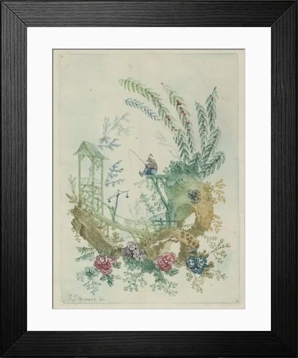 Framed Print : Ornament Design from Nouvelle Suite de Cahiers de Dessins Chinois, 1790s Framed Print : Ornament Design from Nouvelle Suite de Cahiers de Dessins Chinois, 1790s