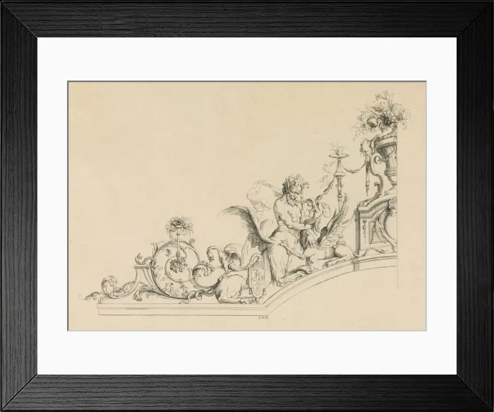 Framed Print : Desseins Arabesques a Plusieurs Usages Inventes par J. B. Toro, 1716. 1716 Framed Print : Desseins Arabesques a Plusieurs Usages Inventes par J. B. Toro, 1716. 1716