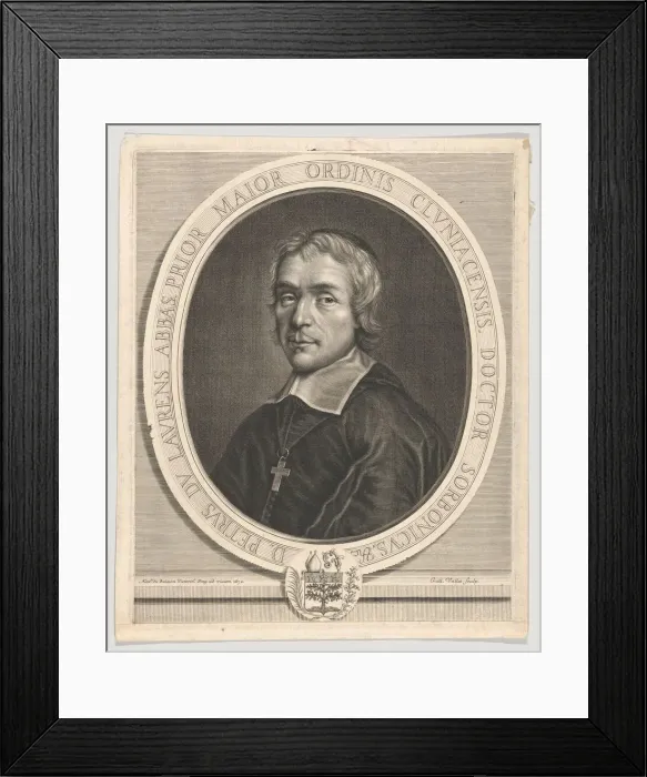 Framed Print : Portrait of Pierre du Laurens, ca. 1670. Creator: Guillaume Vallet Framed Print : Portrait of Pierre du Laurens, ca. 1670. Creator: Guillaume Vallet