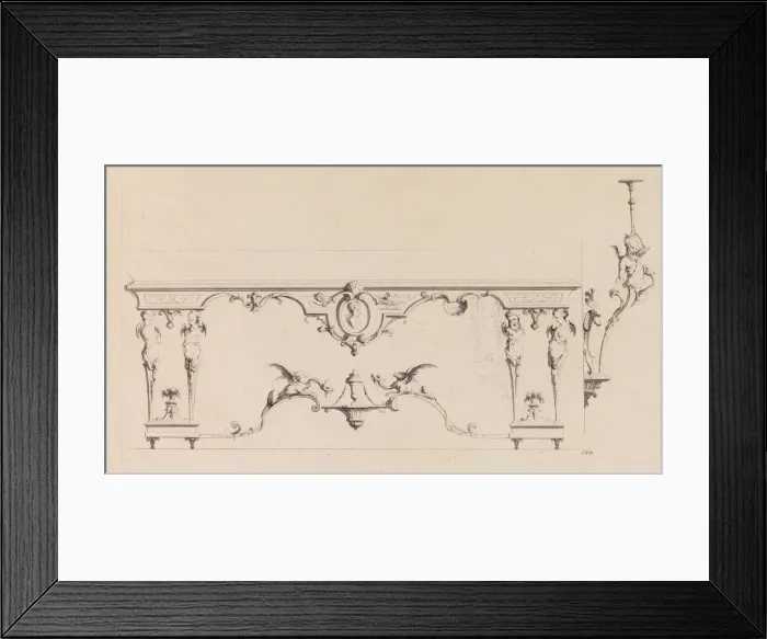 Framed Print : Livre de Tables de Diverses Formes, 1716 or after. 1716 or after Framed Print : Livre de Tables de Diverses Formes, 1716 or after. 1716 or after