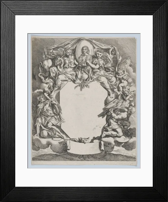 Framed Print : Portrait of Pierre Seguier, 1672. Creator: Gerard Audran Framed Print : Portrait of Pierre Seguier, 1672. Creator: Gerard Audran