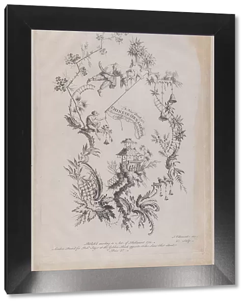A New Book of Chinese Ornaments. Invented & Engraved by J. Pillement, 1755
