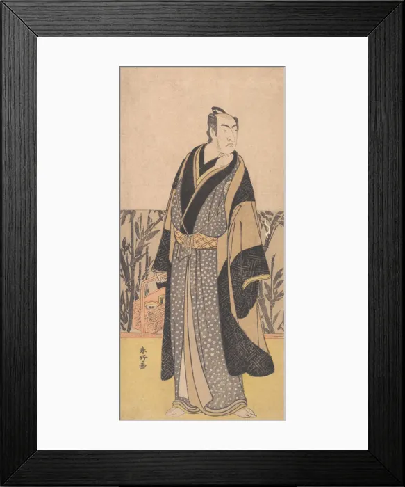 Framed Print : The Actor, Matsumoto Koshiro I 1674-1730 in an Unidentified Role, late 18th century Framed Print : The Actor, Matsumoto Koshiro I 1674-1730 in an Unidentified Role, late 18th century