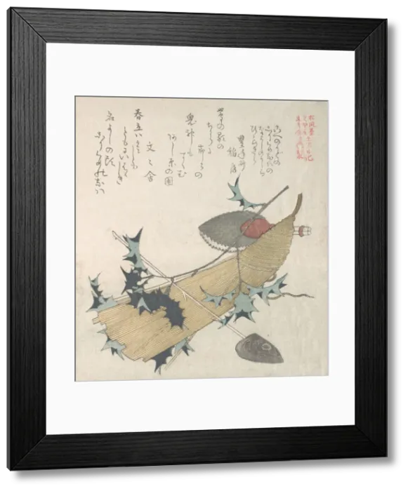 Framed Print : Objects Representing the Ceremony of Exorcising Demons... 19th century Framed Print : Objects Representing the Ceremony of Exorcising Demons... 19th century