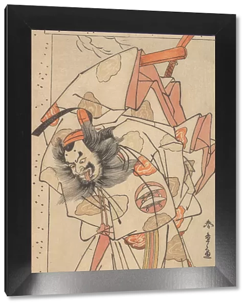 The Second Nakajima Mihoemon in the Role of Sadaijin Jihei, 1776. Creator: Shunsho