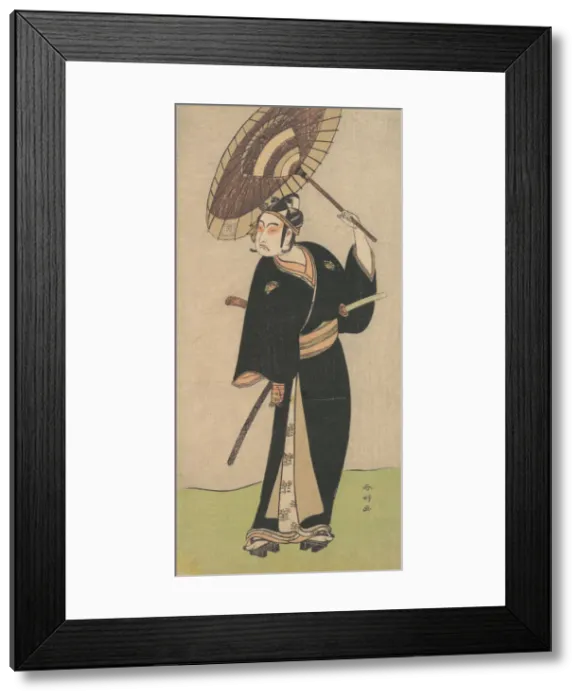 Framed Print : The Third Ichikawa Yaozo in the Role of the Otokodate Sukeroku, 1784 Framed Print : The Third Ichikawa Yaozo in the Role of the Otokodate Sukeroku, 1784