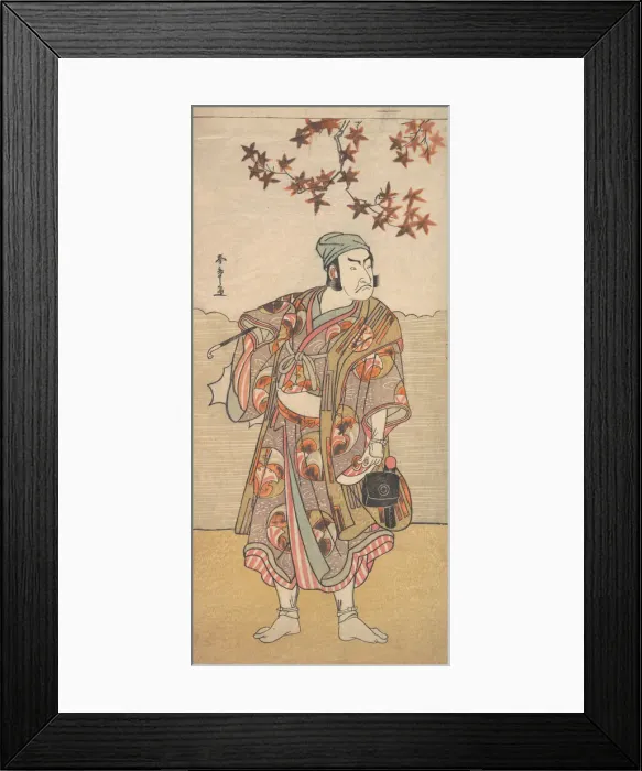 Framed Print : The First Nakamura Nakazo in the Role of Shimada no Hachizo, 1783. Creator: Shunsho Framed Print : The First Nakamura Nakazo in the Role of Shimada no Hachizo, 1783. Creator: Shunsho
