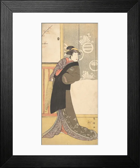 Framed Print : The Third Segawa Kikunojo in the Role of Maizuru, 2nd month, 1789 Framed Print : The Third Segawa Kikunojo in the Role of Maizuru, 2nd month, 1789