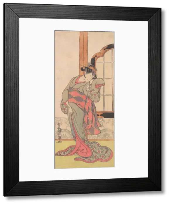 Framed Print : The Actor Iwai Hanshiro, 1780-1790. Creator: Kinchodo Sekiga Framed Print : The Actor Iwai Hanshiro, 1780-1790. Creator: Kinchodo Sekiga