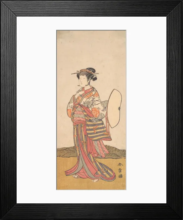 Framed Print : The Second Yamashita Kinsaku (1733-1790), ca. 1772. Creator: Shunsho Framed Print : The Second Yamashita Kinsaku (1733-1790), ca. 1772. Creator: Shunsho