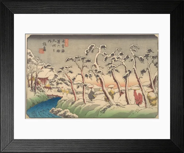 Framed Print : Itabana, early-mid 19th century Creator: Ikeda Eisen Framed Print : Itabana, early-mid 19th century Creator: Ikeda Eisen