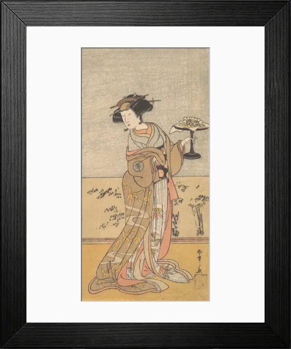 Framed Print : The First Nakamura Tomijuro in the Role of Shigenoi, 10th month, 1777. Creator: Shunsho Framed Print : The First Nakamura Tomijuro in the Role of Shigenoi, 10th month, 1777. Creator: Shunsho
