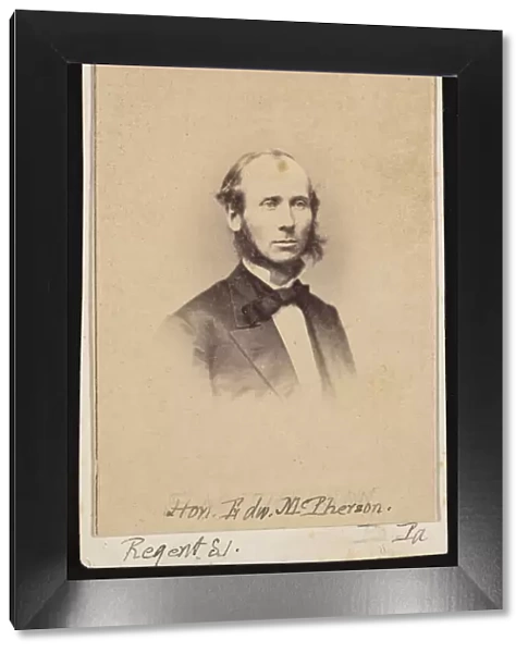 Portrait of Edward McPherson (1830-1895), Circa 1860s. Creator: Unknown