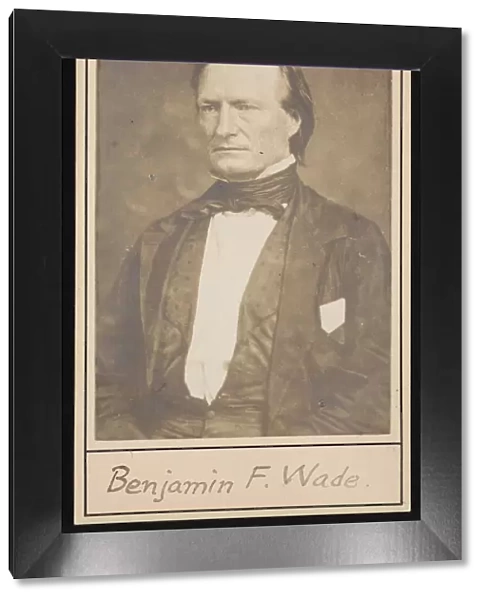 Portrait of Benjamin Franklin Wade (1800-1878), Before 1878. Creator: Unknown