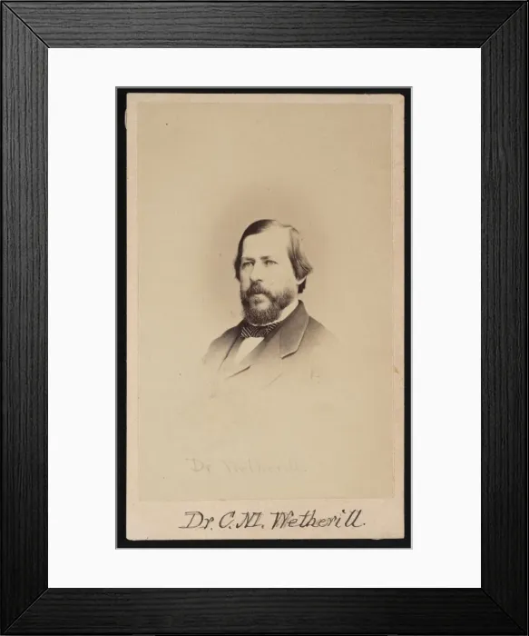 Framed Print : Portrait of Dr. Charles Mayer Wetherill (1825-1871), 1864 Framed Print : Portrait of Dr. Charles Mayer Wetherill (1825-1871), 1864