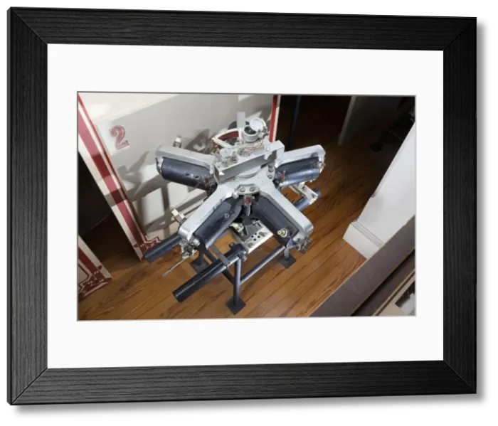 Framed Print : Adams-Farwell Rotary 5 Engine, 1907. Creator: Adams-Farwell Company