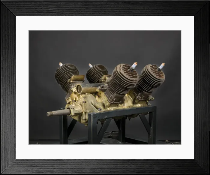 Framed Print : DePalma, V-4 Engine, ca. 1918. Creator: DePalma Manufacturing Company Framed Print : DePalma, V-4 Engine, ca. 1918. Creator: DePalma Manufacturing Company