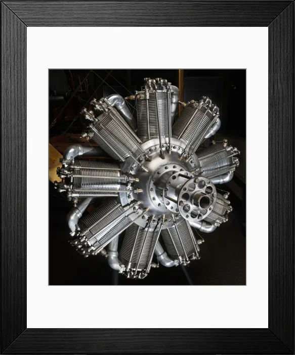 Framed Print : Humber Ltd. (Bentley) B. R. 2, Rotary 9 Engine, ca. 1917. Creator: Humber Ltd Framed Print : Humber Ltd. (Bentley) B. R. 2, Rotary 9 Engine, ca. 1917. Creator: Humber Ltd