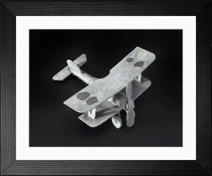Framed Print : Model of a French aircraft, First World War, 1914-1919. Creator: Unknown Framed Print : Model of a French aircraft, First World War, 1914-1919. Creator: Unknown