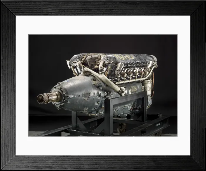 Framed Print : Allison XV-1710-1, V-12 Engine, 1933. Creator: General Motors Framed Print : Allison XV-1710-1, V-12 Engine, 1933. Creator: General Motors
